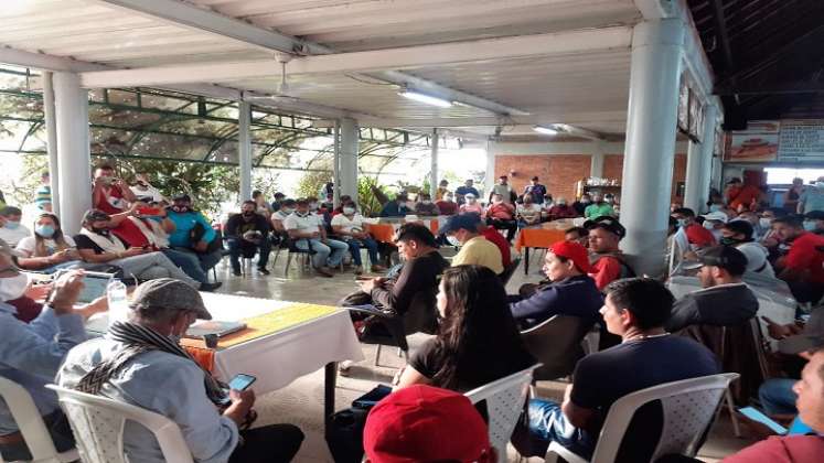 Líderes sociales de la zona del Catatumbo solicitan participación en las mesas de diálogo con el Eln./ Foto: Cortesía.