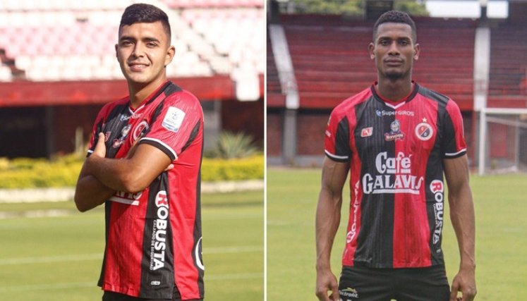 Elian Londoño y Brayan Moreno, Cúcuta Deportivo. 