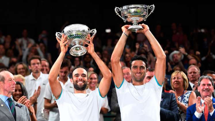 Juan Sebastián Cabal y Robert Farah, Wimbledon. 