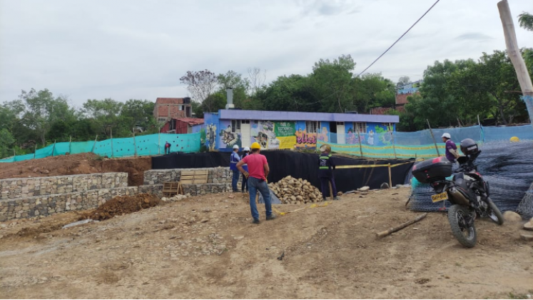 Obras en Las Delicias