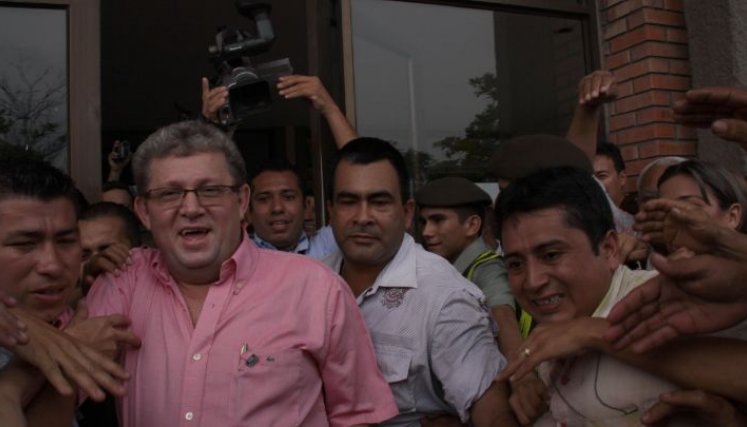 Ramiro Suárez Ramiro Suárez está recluido en el piso 11 del Hospital Erasmo Meoz./Foto cortesía