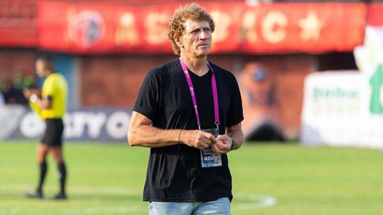 Rubén Tanucci, técnico del Cúcuta Deportivo. 