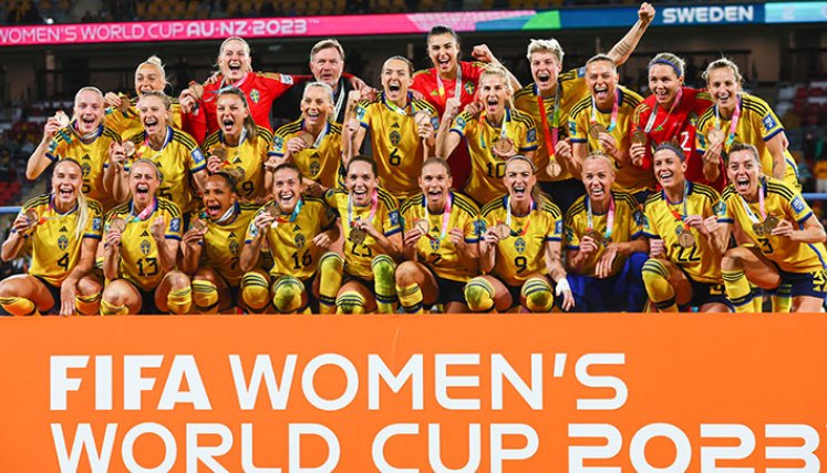 Suecia, tercera en el Mundial femenino. 