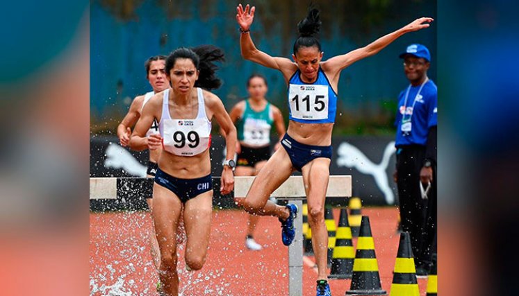 Yajaira Rubio en el Campeonato Suramericano 