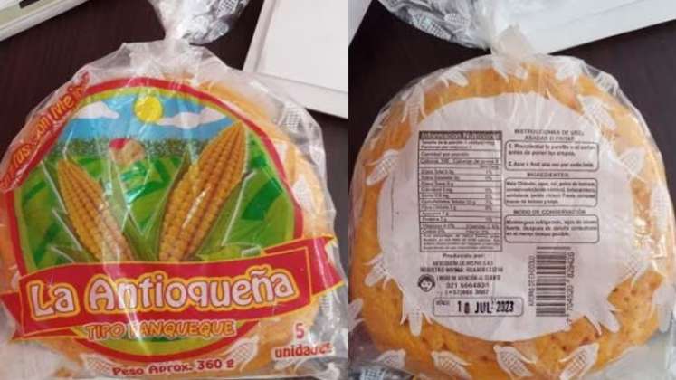 Invima emite alerta sanitaria por arepas que circulan en Colombia con registro falso