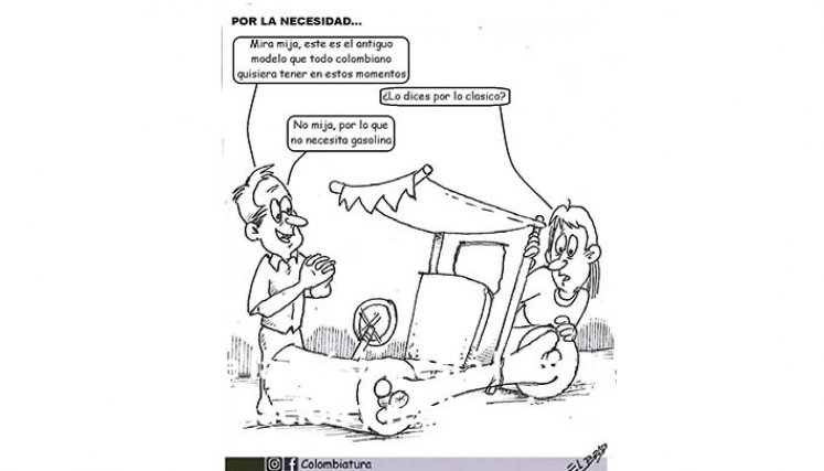 Por la necesidad...