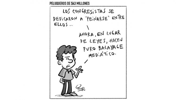 Peluqueros de $43 millones