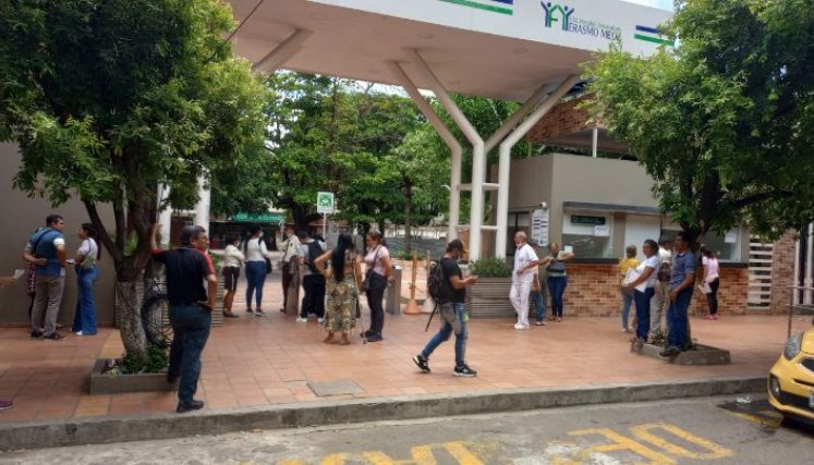 Fachada del hospital Universitario Erasmo Meoz/Foto Orlando Carvajal/La Opinión