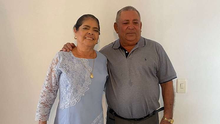 Anayibe Pallares y  Héctor Sánchez.