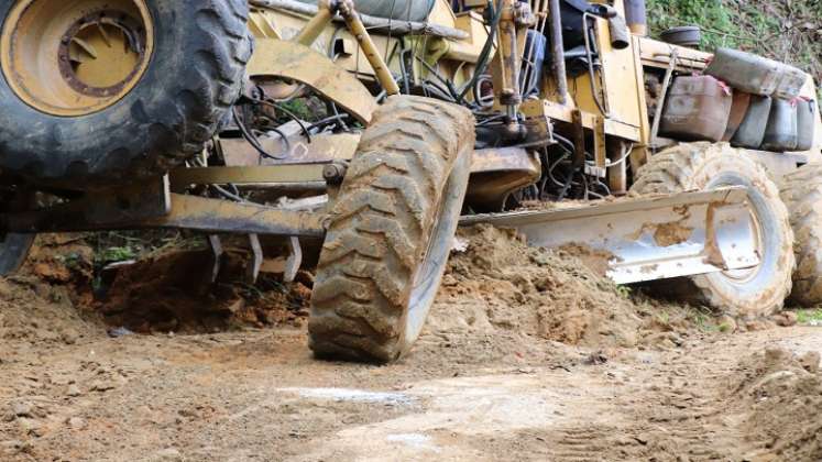 A través de convenios solidarios se ejecutan obras en el sector rural de Ocaña./ Cortesía.