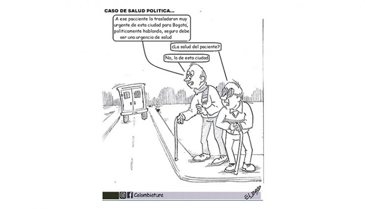 Caricatura @Colombiatura