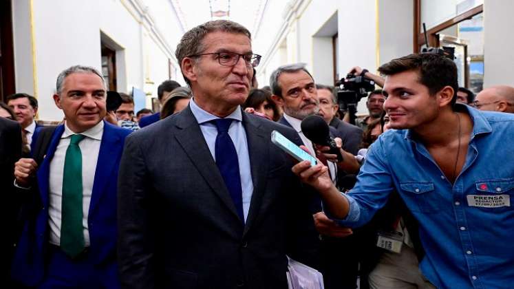 Parlamento español rechaza a Feijóo como presidente del Gobierno