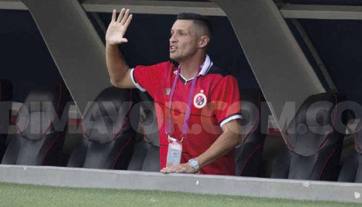 Federico Barrionuevo, técnico del Cúcuta Deportivo. 