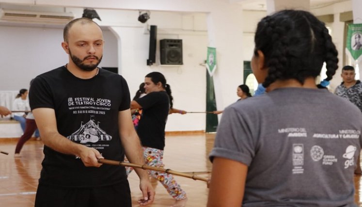 En Ocaña se desarrollan los laboratorios de teatro comunitario.