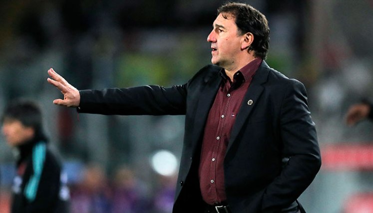 Néstor Lorenzo, técnico de la Selección Colombia. 