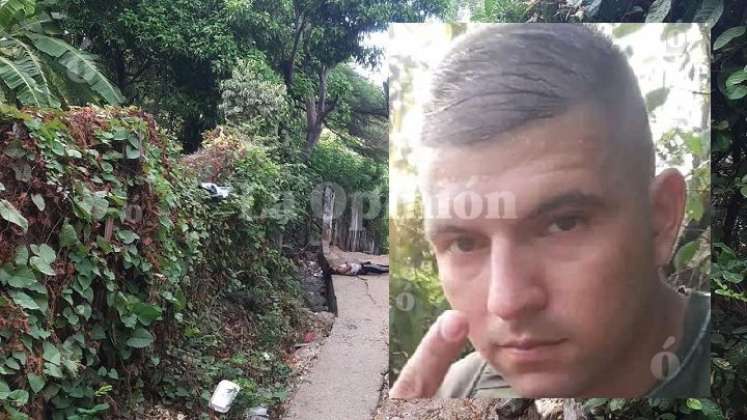 El cadáver de Nelson  Andrés Lozada quedó tirado en un callejón solitario./ Fotos: Cortesía.