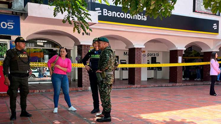 Robo de banco en Ocaña