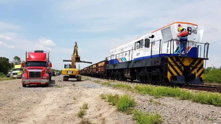 Está en marcha la reactivación del transporte férreo del país./Foto cortesía