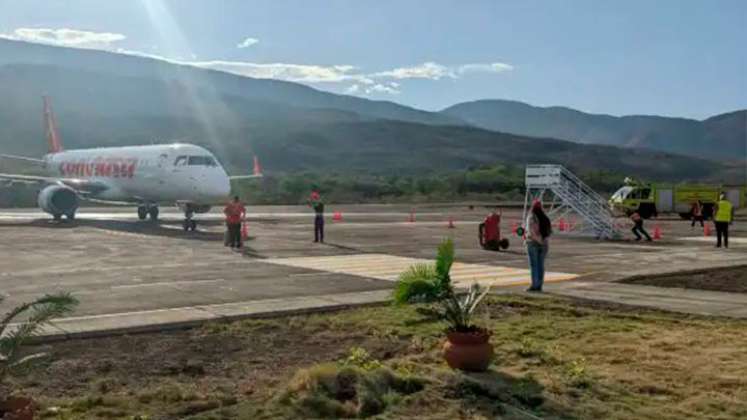 La aerolínea estatal Conviasa fue la encargada de reiniciar las operaciones en la terminal aérea que está a tan solo 30 minutos de Cúcuta.