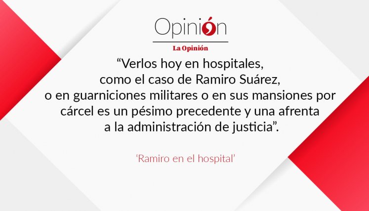 Llegar al extremo de convertir una habitación hospitalaria en sede de campaña