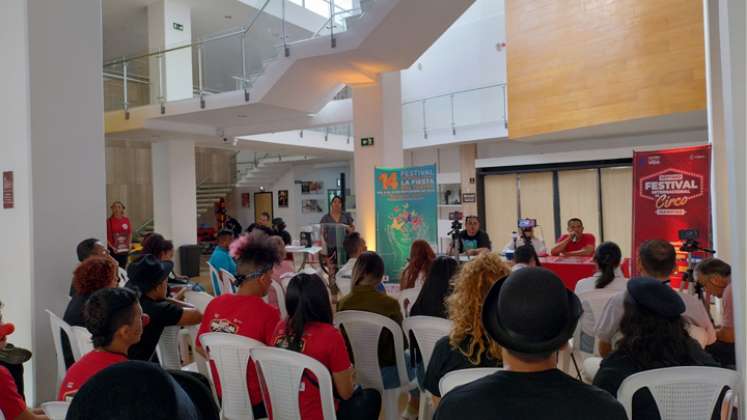 Rueda de prensa festival de circo y teatro