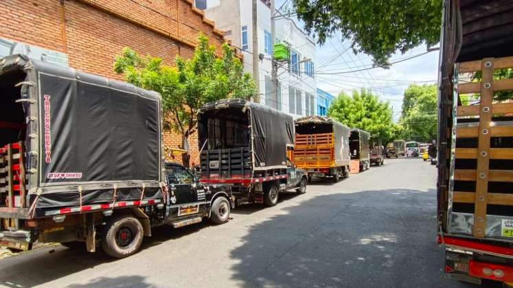 Los conductores no quieren desplazarse, pues según ellos perderían clientela. / Foto: Cortesía. 