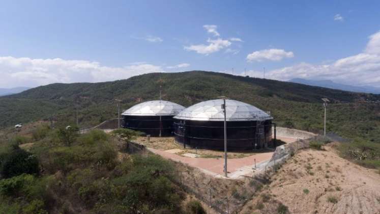 Megatanques de Los Patios del Acueducto Metropolitano/Foto Juan Pablo Cohen/La Opinion