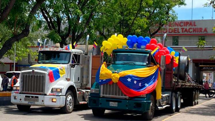 207.336 toneladas de mercancías cruzaron la frontera entre Norte de Santander y Tachira, a corte del 31 de agosto./Foto Cortesía