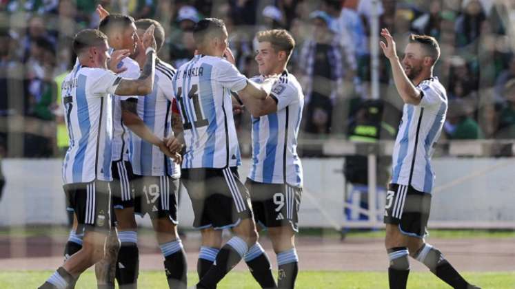 Ángel Di María (11), una de las bajas sensibles en la selección de Argentina para las eliminatorias.