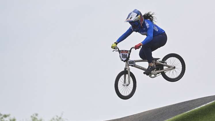 Para Mariana Pajón es la tercera vez que logra una presea dorada en unos Juegos Panamericanos.