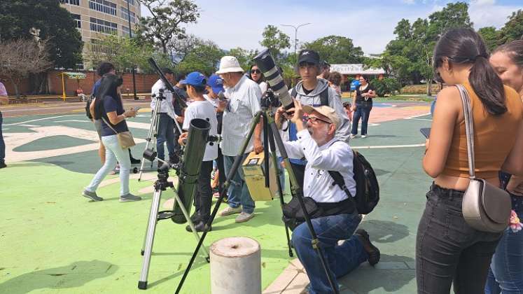 Buscan fomentar el interés por la astronomía en Venezuela. / Fotos: Anggy Polanco / La Opinión