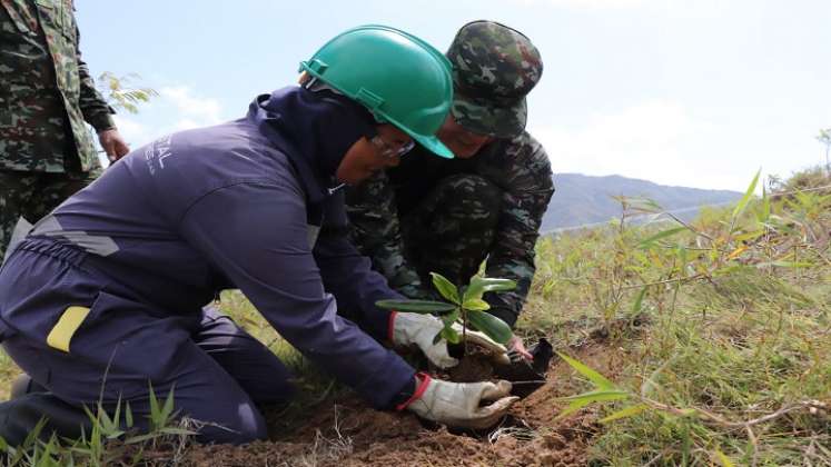 En la provincia de Ocaña los campesinos están comprometidos con el cuidado del medio ambiente. /Foto: Cortesía