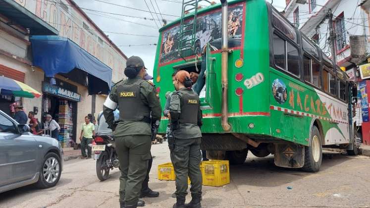 Por mandato expreso del ministro de Defensa la plaza de mercado de Ocaña está blindada para contrarrestar a los delincuentes.