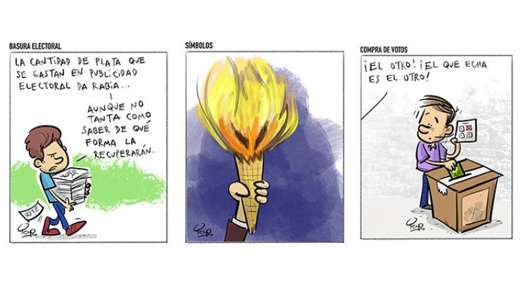 Caricatura @yeyonet Caricatura @yeyonet