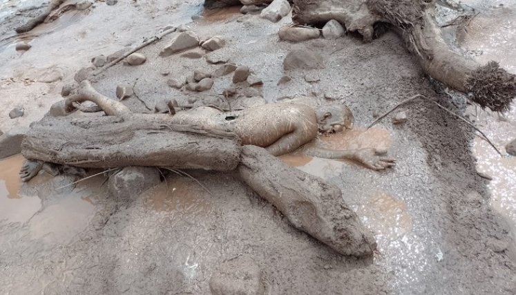 Hasta la fecha no se ha identificado el cadáver hallado en la zona del desastre natural de la vereda El Tarrita. / Foto cortesía
