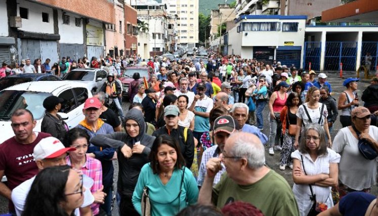 Todo el proceso electoral se desarrolló de forma manual. / Foto: AFP