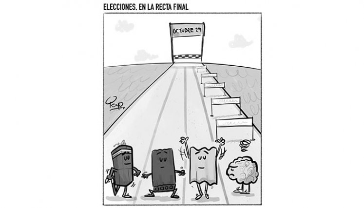 Elecciones, en la recta final