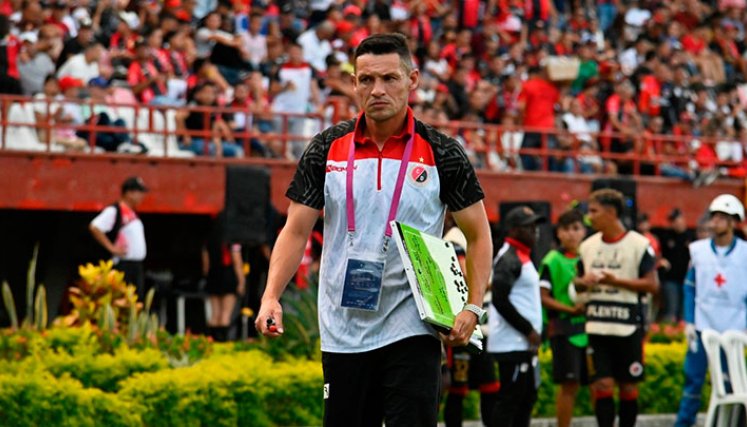 Federico Barrionuevo, técnico del Cúcuta Deportivo. 