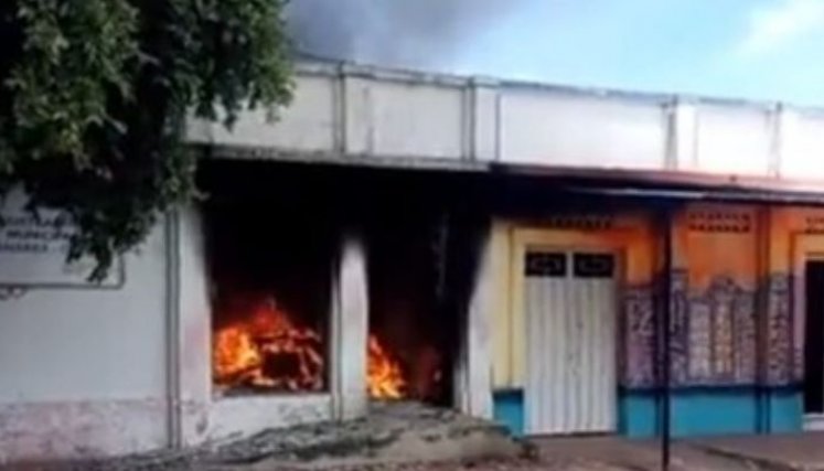 Incendian Registraduría de Gamarra, Cesar