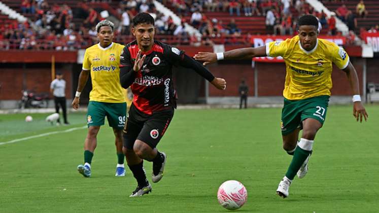 Lucas Ríos, volante del Cúcuta Deportivo. 