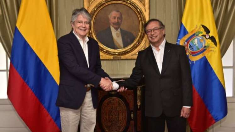 Presdidente de Ecuador Guillermo Lasso visita Colombia