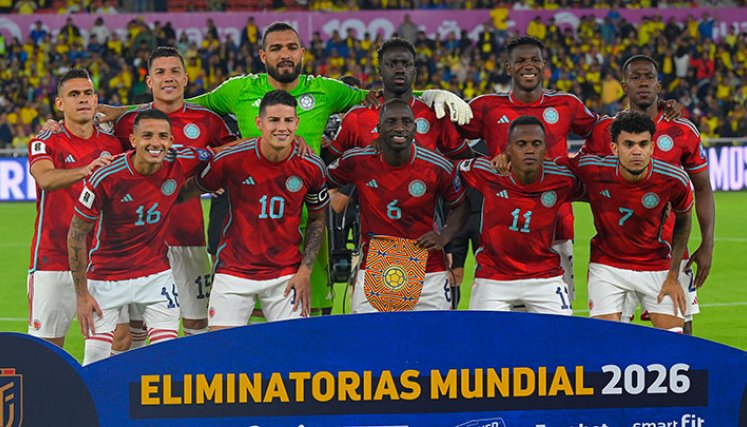 Selección Colombia vs. Ecuador.