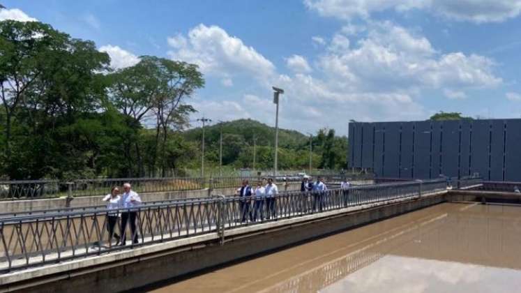 Pileta de sello del acueducto metropolitano en Termotasajero/Foto cortesía 