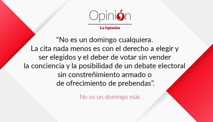 Editorial del 29 de octubre de 2023.