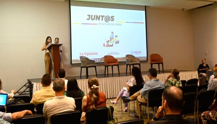 Juntos en el aula de clases Evento 3 de Estoy en la frontera