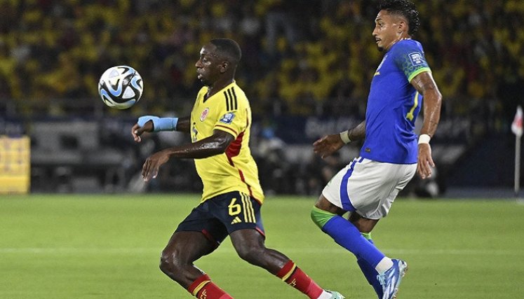 Deiver Machado se perderá el segundo partido ante Paraguay por lesión.