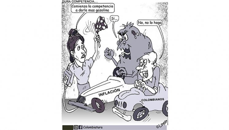 Caricatura @Colombiatura