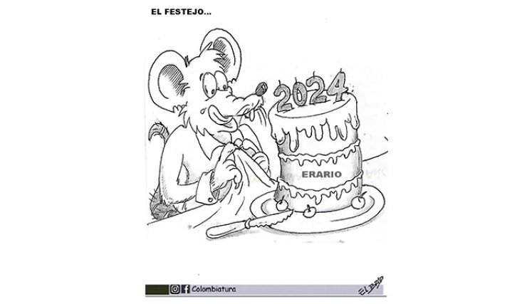 Caricatura @Colombiatura