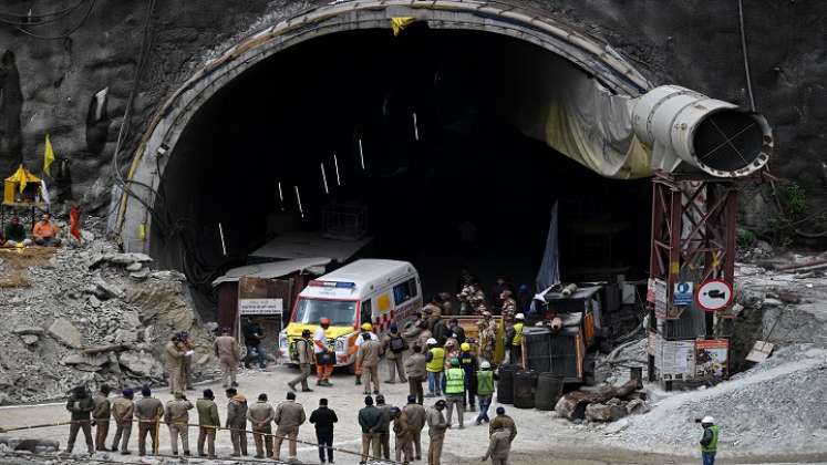 Rescate de mineros en India