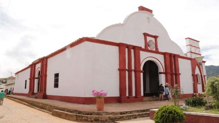 Culminó la adecuación de los techos del histórico templo, solo restan algunos detalles./ Foto Cortesía.